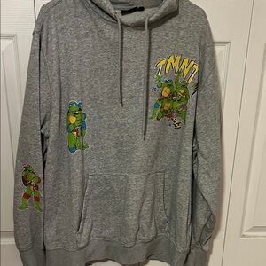 Nickelodeon Gray TMNT Hoodie for Men